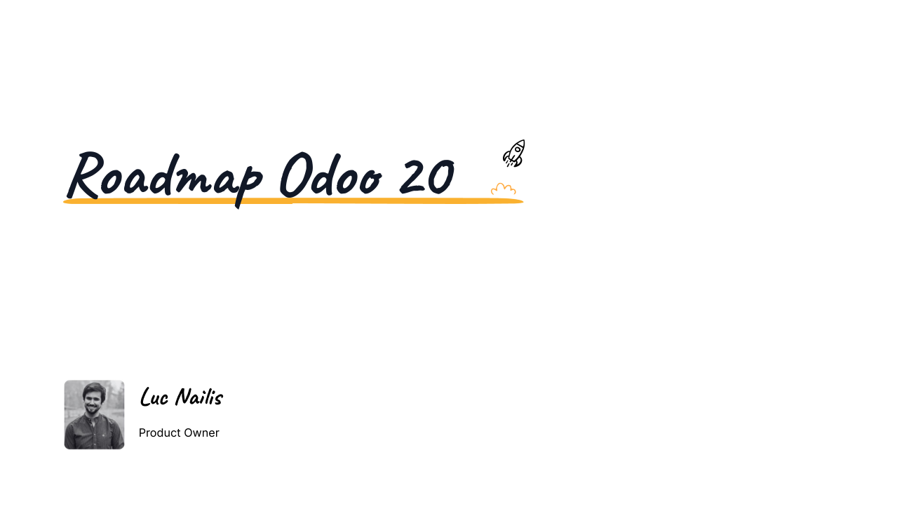 Odoo 20 tanitim slaytı