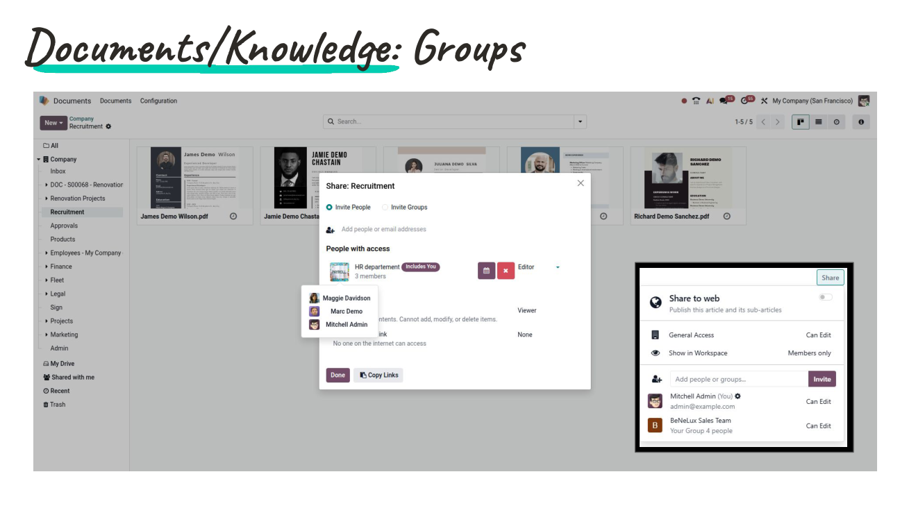 Odoo 20 mobil uygulama